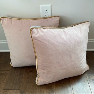 2 Anthropologie Thelma Square Pillows - 18x18